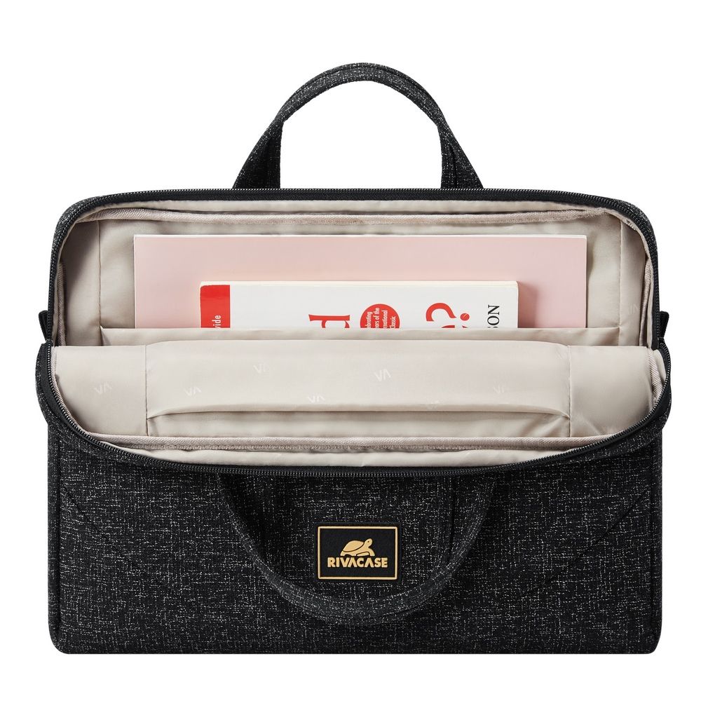 Geanta laptop RivaCase 7921, 14", neagra, 370x270x60mm