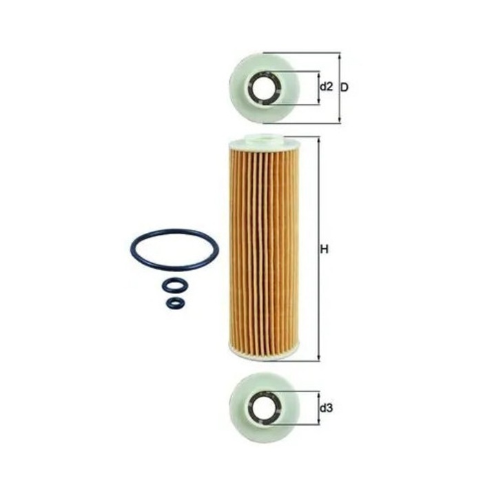 Olajszűrő Ox183/5D1 Mercedes-Benz C-osztály/C-osztály T-modell/Clc-osztály/Clk/E-osztály/E-osztály T-modell/Slk/Sprinter 3, 5-T