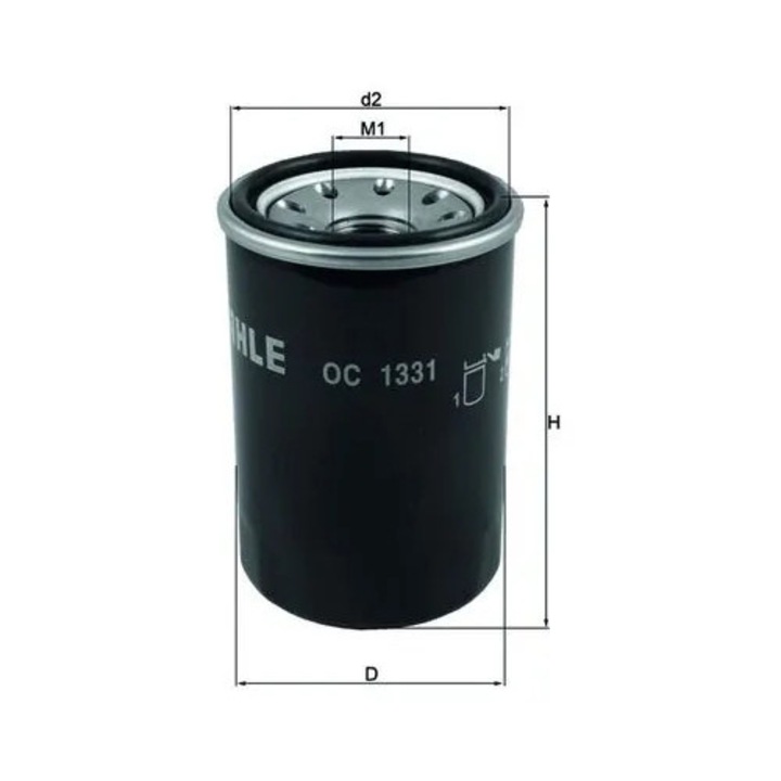 Olajszűrő Oc1331 Alfa Romeo 4C/Giulietta