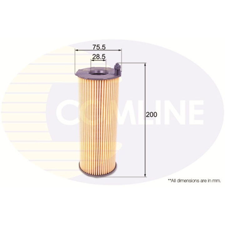 Filtru Ulei Eof244 Audi A4 B7/A4 B8/A5/A6 C6/A8 D3/A8 D4/Q5/Q7 Porsche Cayenne Vw Phaeton/Touareg