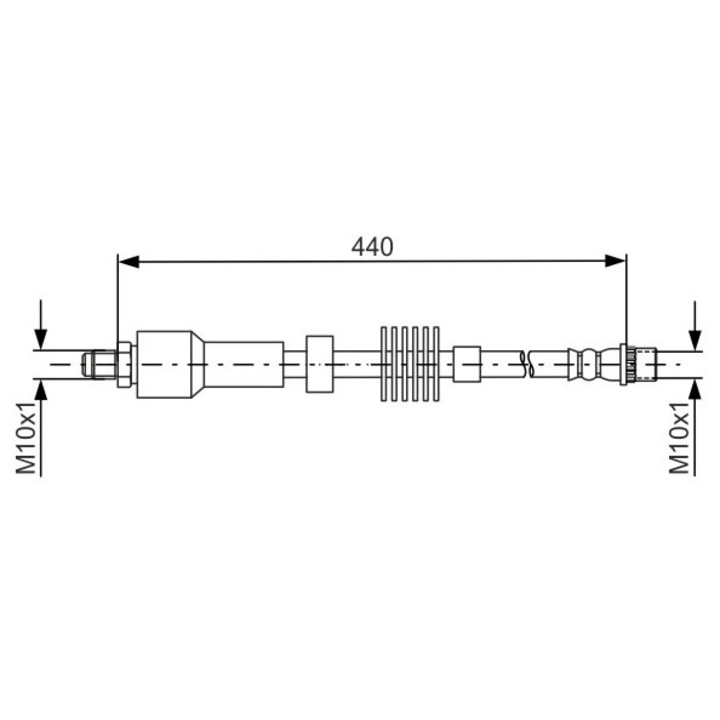 Furtun Frana 1987481688 Citroën C4 2/Ds4 Ds Ds 4 / Ds 4 Crossback