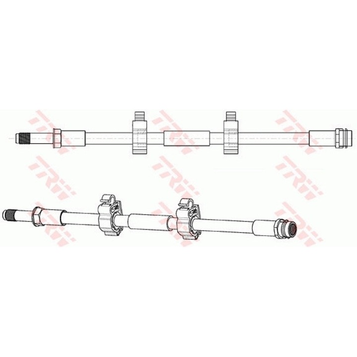 Fékcső Phb698 Vw Multivan T5/Transporter T5