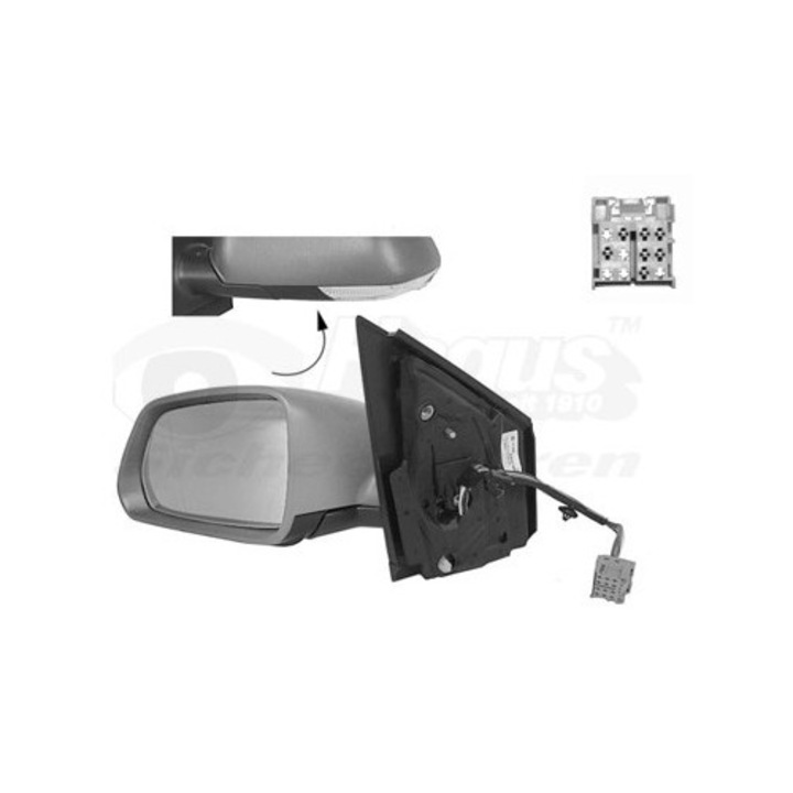 Külső visszapillantó tükör, bal, 5828817 Vw Polo 4