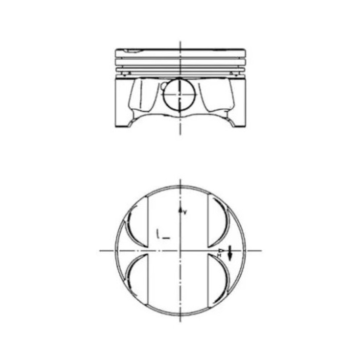 Piston 40085600 Bmw 1/3/5/X1/X3/Z4
