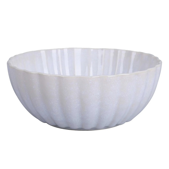 Tál D4014A, porcelán, bézs, 16 cm