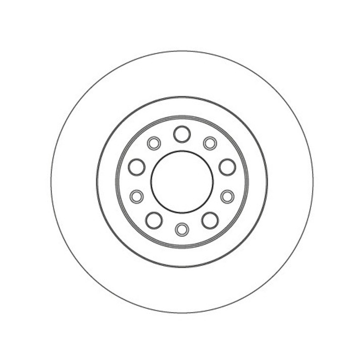 Fék tárcsa Df3986 Jeep Compass/Renegade