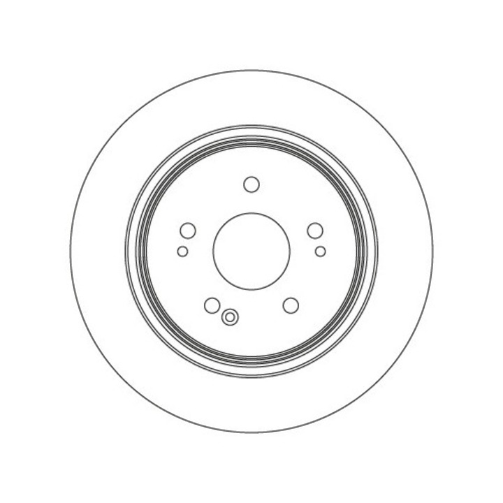 Tárcsafék Frana Df6730 Honda Cr-5 5
