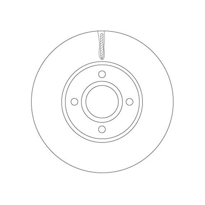 Tárcsafék Df6898 Ford Ecosport