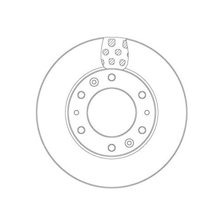 Tárcsafék Df6962S Hyundai H350