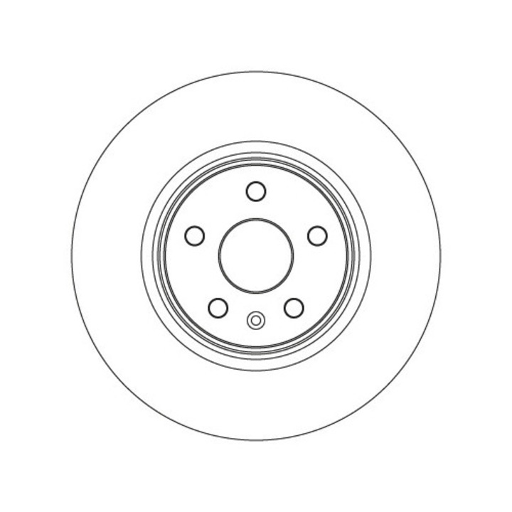 Tárcsafék Df6585S Opel Insignia B/Insignia B Country/Insignia B Grand Sport Vauxhall Insignia Mk Iisports