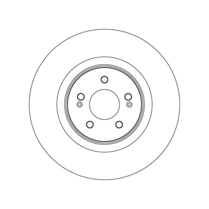 Спирачен диск Df6813S Hyundai Ioniq 5/Santa Fe 4 Kia Ev6/Sorento 4