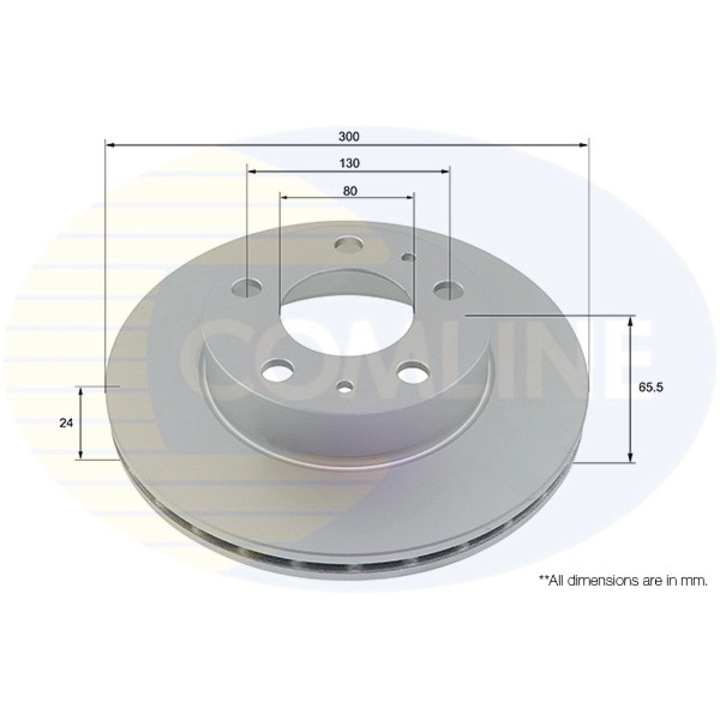 Спирачен диск Adc1536V Citroën Jumper 1/Jumper 2 Fiat Ducato Opel Movano C Peugeot Boxer