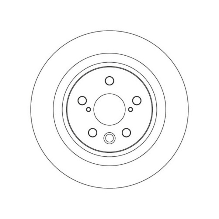 Tárcsafék Frana Df3978 Lexus Nx 2/Rz Toyota Bz4X