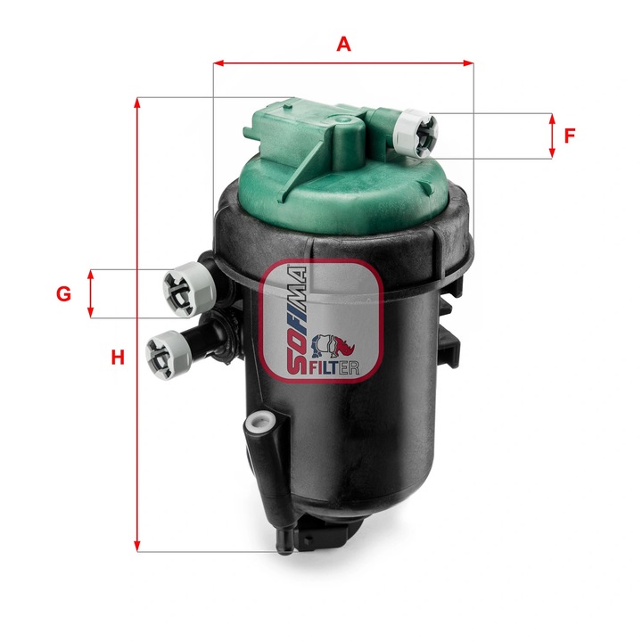 Filtru Combustibil S5173Gc Fiat 500/500 C/Idea/Panda Lancia Musa/Ypsilon