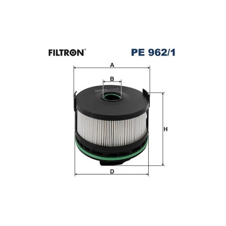 Üzemanyagszűrő Pe962/1 Mercedes-Benz A-osztály/B-osztály/C-osztály/C-osztály All-Terrain/C-osztály T-modell/C-osztály T-modell/Cla