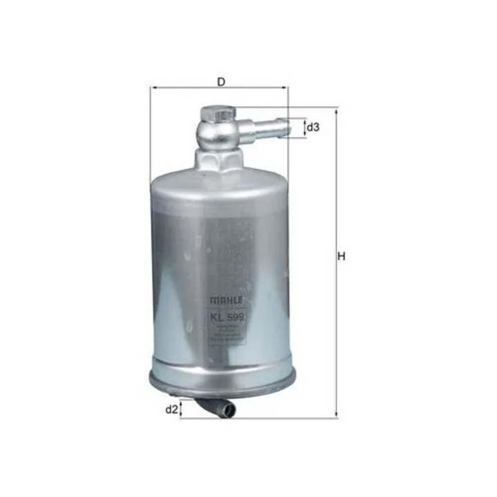 Üzemanyagszűrő Kl599 Audi A4 B7