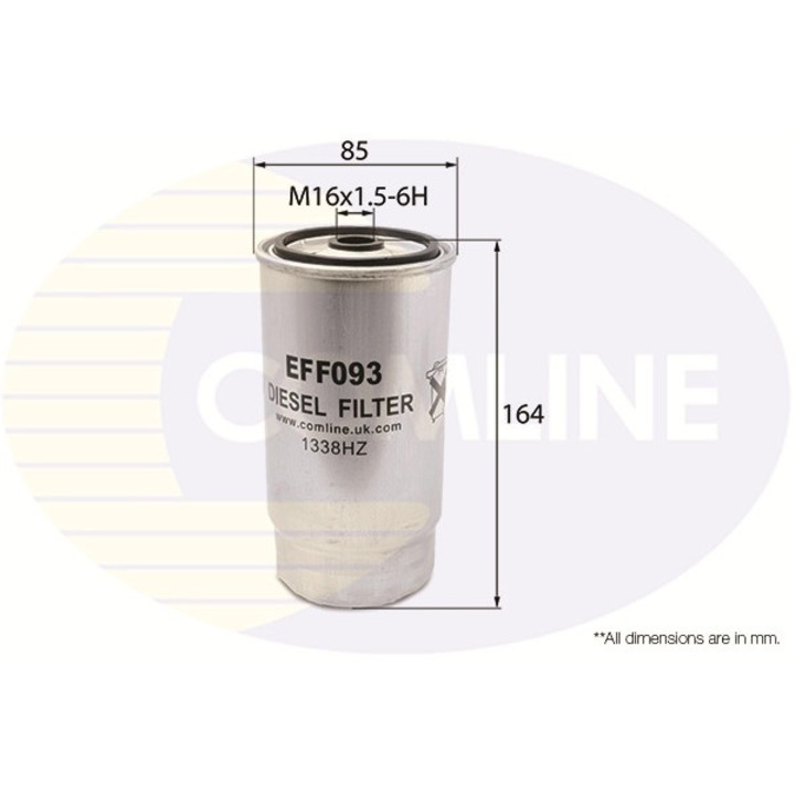 Горивен филтър Eff093 Alpina D10 Bmw 5/7 Land Rover Freelander 1/Freelander 1 Soft Top Mg Mg Zs/Mg Zt/Mg Zt- T