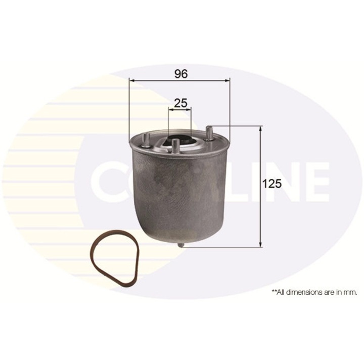 Горивен филтър Eff246 Citroën Berlingo/Berlingo / Berlingo First/Berlingo Multispace/C-Elysee/C3 2/C3 Aircross 2/Ds3