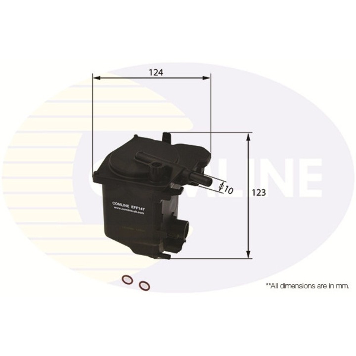 Горивен филтър Eff147 Citroën Berlingo/Berlingo / Berlingo First/Berlingo Multispace/C2/C3 1/C3 2/C3 Picasso/C4/C4 1