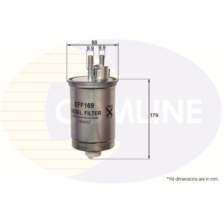 Горивен филтър Eff169 Ford Focus 1/Tourneo Connect/Transit Connect