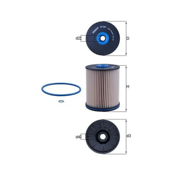 Üzemanyagszűrő Kx567D Opel Insignia B/Insignia B Country/Insignia B Grand Sport Vauxhall Insignia Mk II