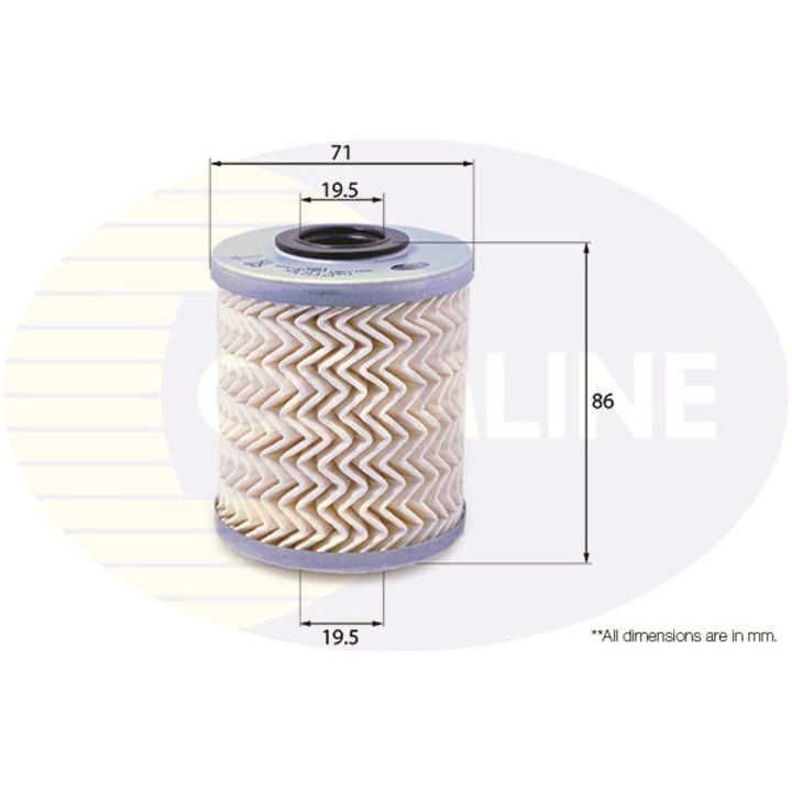 Горивен филтър Eff211 Nissan Interstar/Nv400/Primastar Opel Movano A/Movano B/Vivaro A Renault Master 2/Master 3
