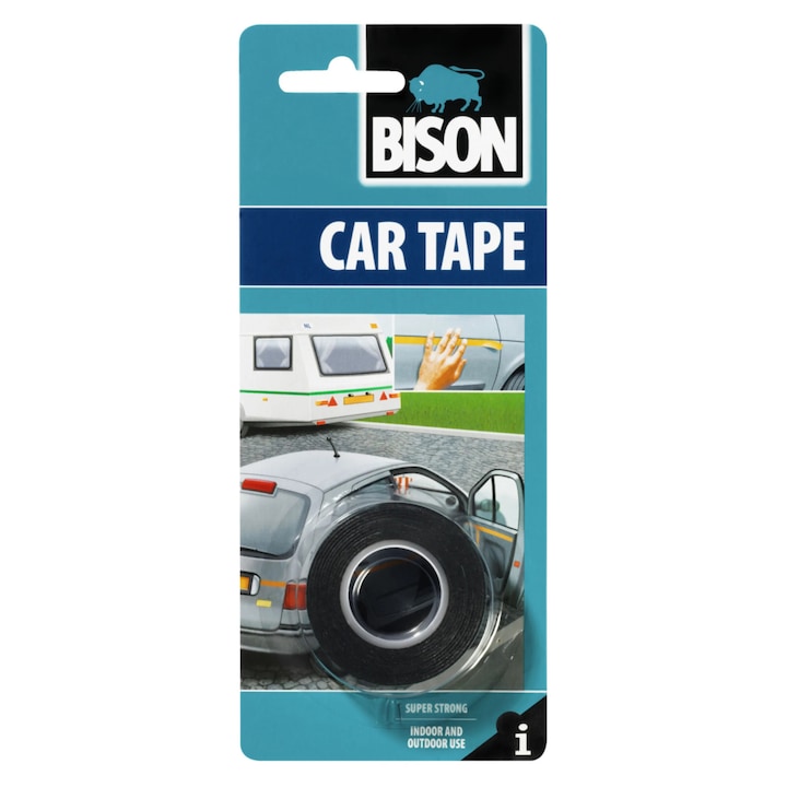 Banda dublu adeziva, Bison Car Tape, 1, 5 m