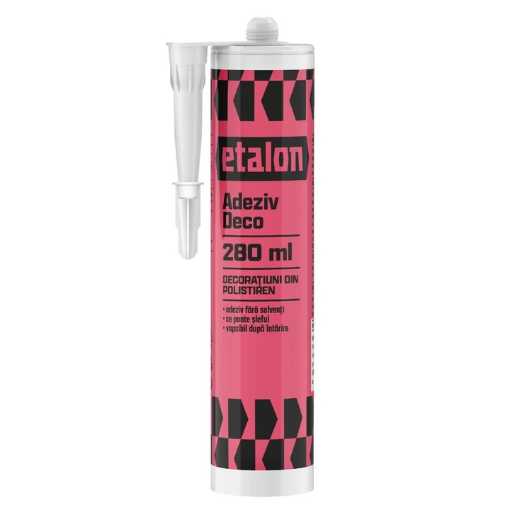Adeziv placi si profile decorative din polistiren Deco Etalon, interior, 280 ml