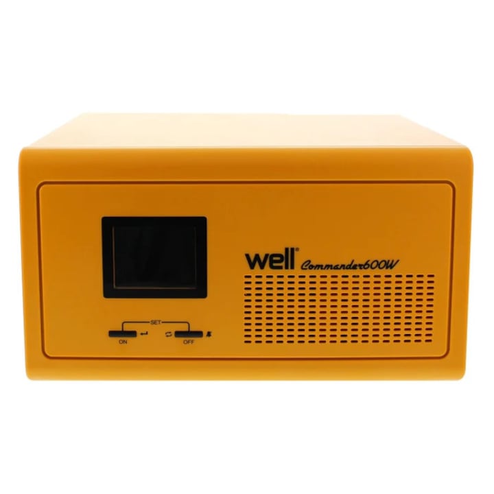 UPS szünetmentes tápegység relés Well Commander 600VA / 600W