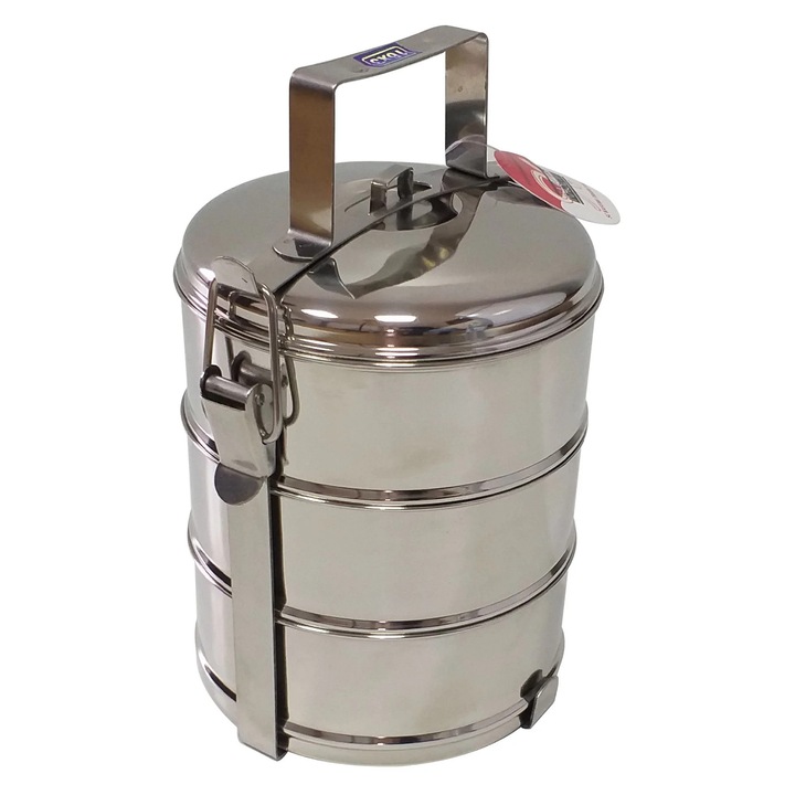 Sufertas cu 3 nivele, Kasemi, inox, 16 cm
