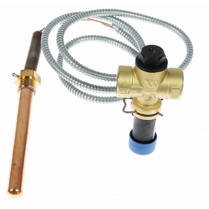 Supapa termica STS20, tub capilar 1300 mm, 3/4"