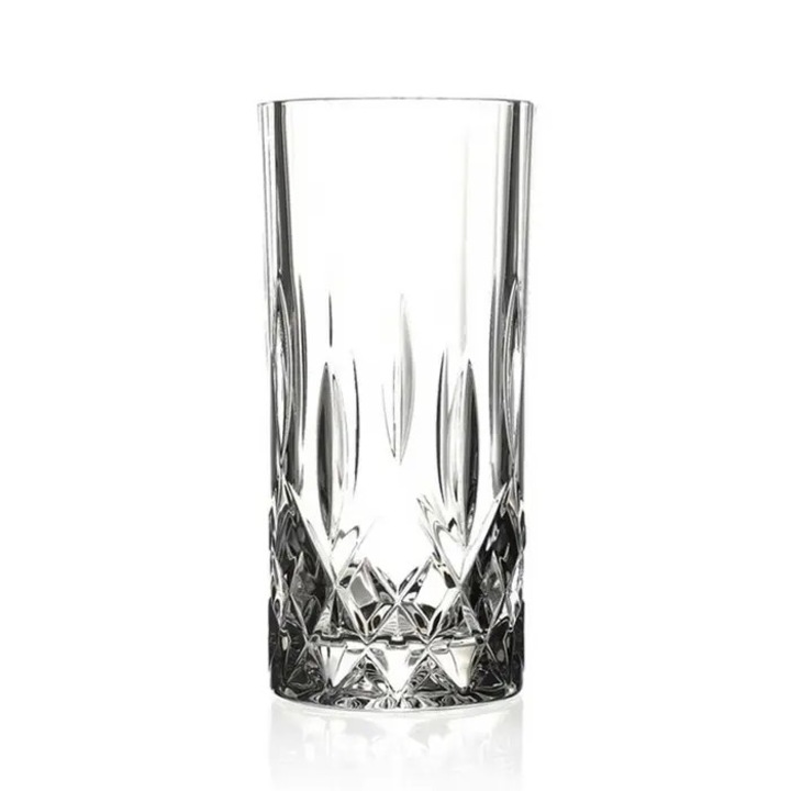 Pahar apa, Opera, din sticla cristalina, 350 ml, set 6 bucati