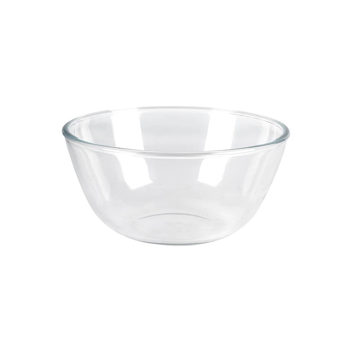Bol pentru salata 3SL105, sticla, transparent, 1090 ml, 16.8 cm