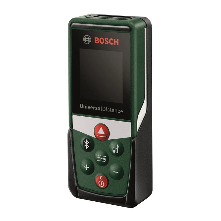 Telemetru digital cu laser, raza de lucru 40 m, precizie +/-2 mm, Bosch UniversalDistance 40C