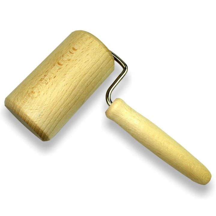 Sucitor rola, lemn, 5999, mare, 19 x 7 cm