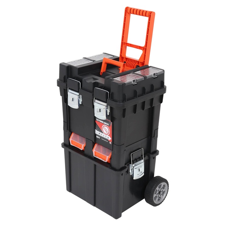 Cutie pentru scule cu roti, Patrol HD Compact, 495 x 350 x 712 mm