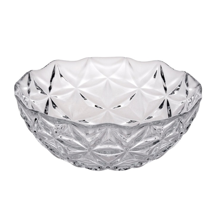 Boluri pentru servirea mesei, Estrella 10543, sticla, transparent, 380 ml, set 6 piese