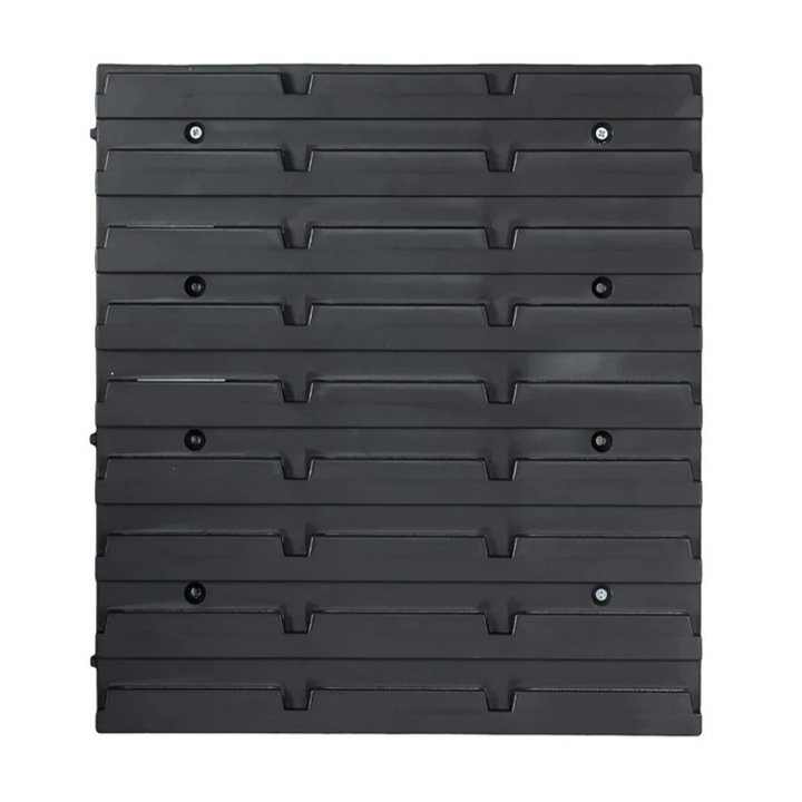 Система за стенен монтаж, Patrol 350, черна, 385 x 350 x 20 мм