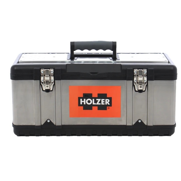 Fém szerszámosláda, Holzer PT14099-3, 580 x 295 x 255 mm