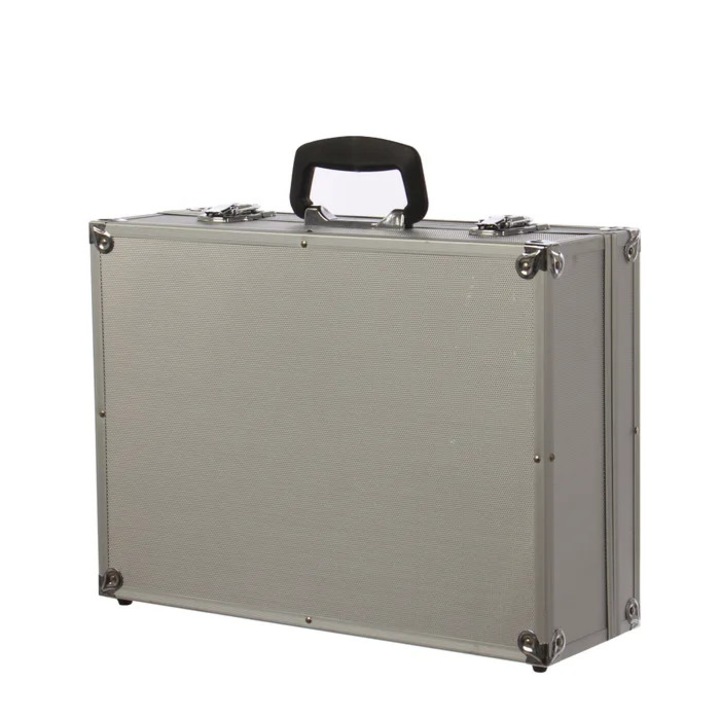 Holzer PT14097-3 alumínium szerszámkoffer, 455 x 330 x 152 mm