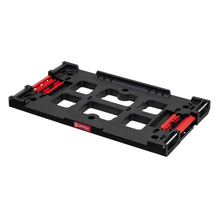 Adapter Qbrick System One Multi, tárolódobozhoz, fekete, 580 x 325 x 57 mm
