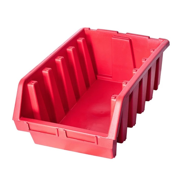 Tárolódoboz, Patrol Ergobox 5, piros, 333 x 500 x 187 mm