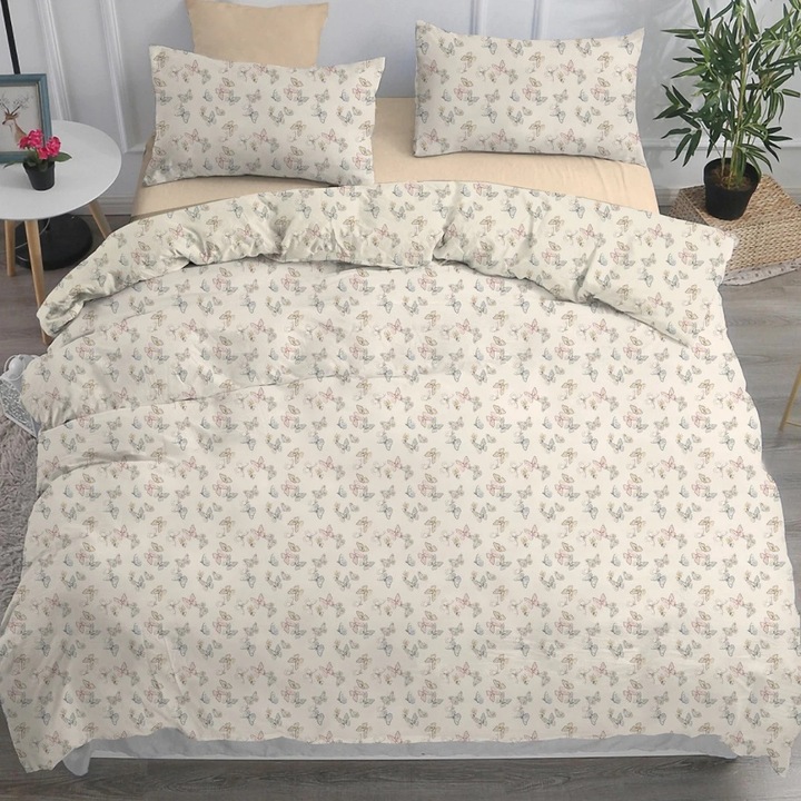 Set 2 fete de perna Studio Casa Butterfly, bumbac, 50 x 70 cm, multicolor