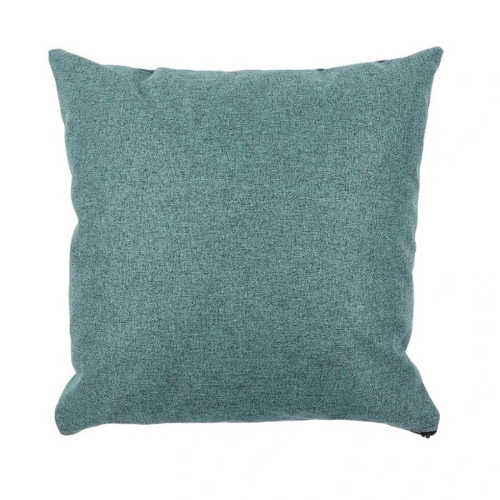 Perna decorativa Rino, poliester, verde, 40 x 40 cm