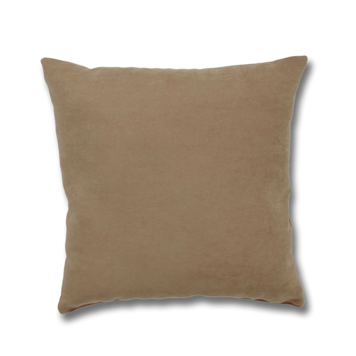 Perna decorativa, Hazan 06, poliester, bej, 43 x 43 cm