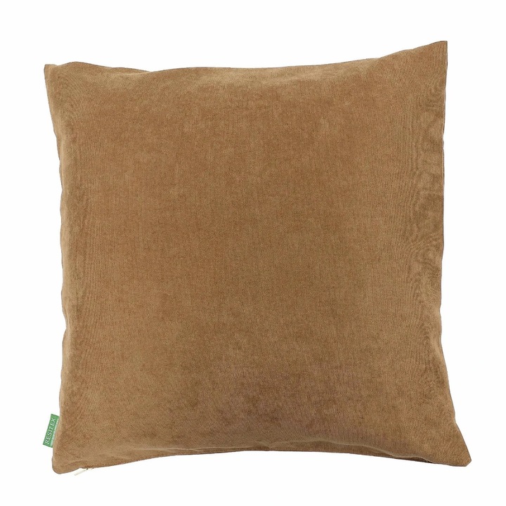 Fata de perna Nathalie V216, poliester, maro, 45 x 45 cm