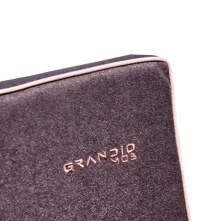 Perna scaun Grandio Mob, poliester, maro, 120 x 48 cm