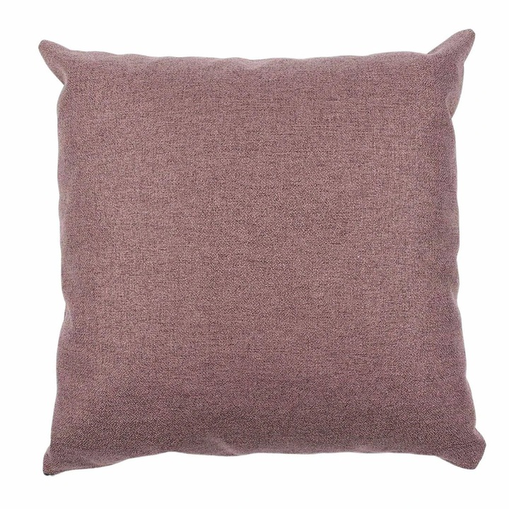 Perna decorativa Rino, poliester, mov, 40 x 40 cm