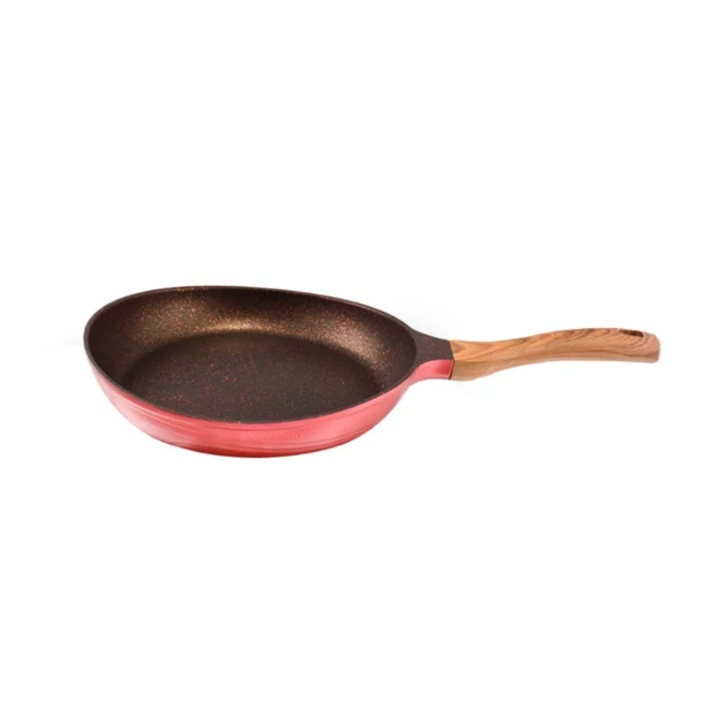 Tigaie Neoklein Cherry, aluminiu, rosu, 24 cm