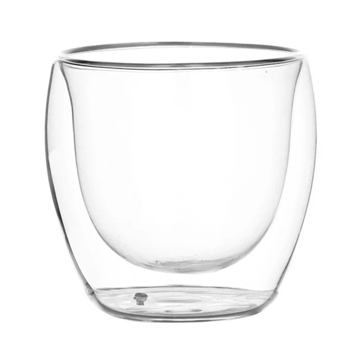 Pahar pentru apa / suc, 3DB090-R1, sticla, transparent, 250 ml